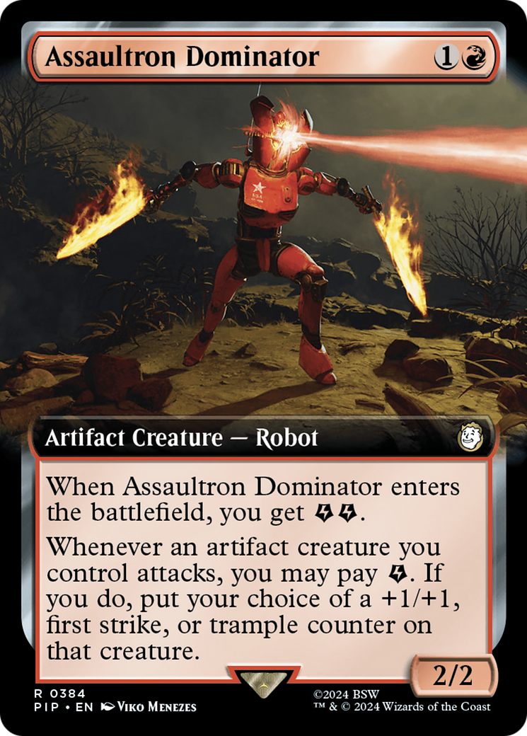 Assaultron Dominator (Extended Art) [Fallout] 