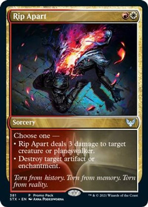 Rip Apart (Promo Pack) [Strixhaven: School of Mages Promos] 