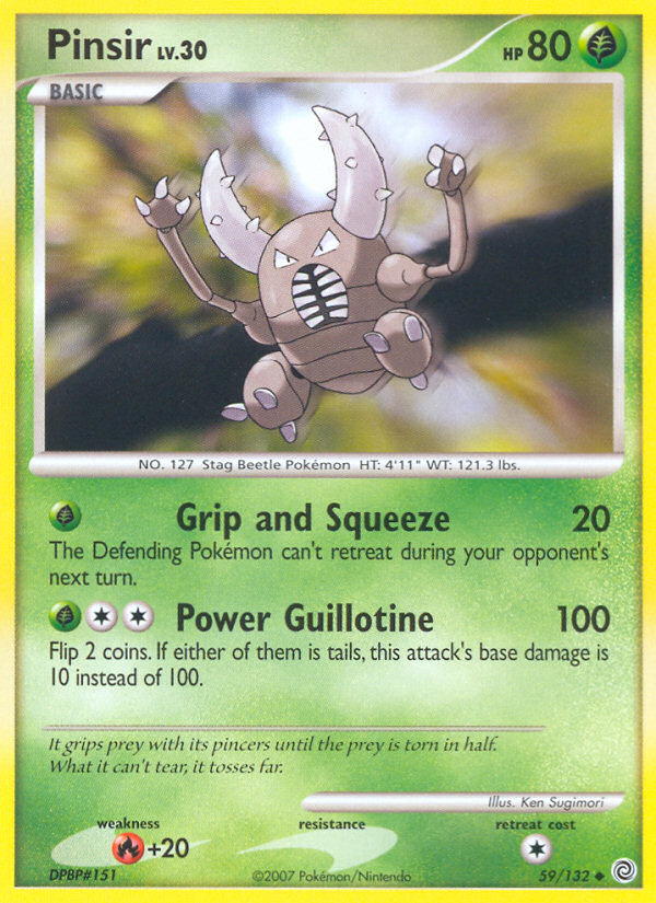 Pinsir (59/132) [Diamond &amp; Pearl: Secret Wonders] 