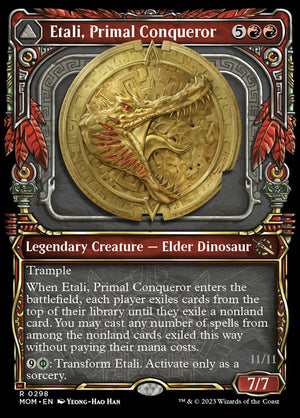 Etali, Primal Conqueror // Etali, Primal Sickness (Showcase Planar Booster Fun) [March of the Machine] 
