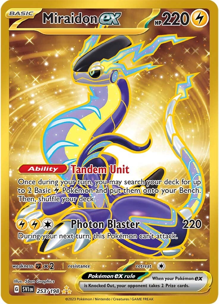 Miraidon ex (253/198) [Scarlet & Violet: Base Set] 