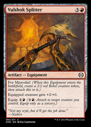 Vulshok Splitter [Phyrexia: All Will Be One] 