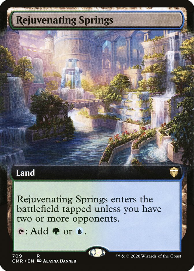 Rejuvenating Springs (Extended Art) [Commander Legends] 