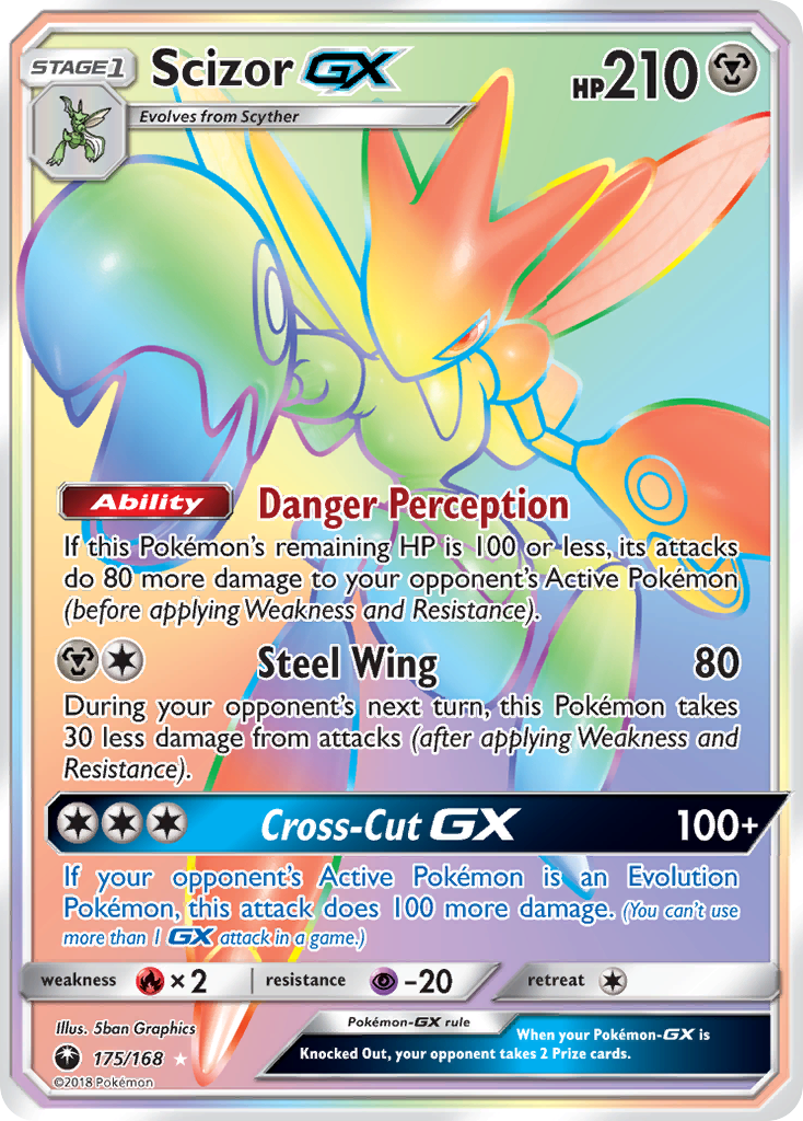 Scizor GX (175/168) [Sun & Moon: Celestial Storm] 