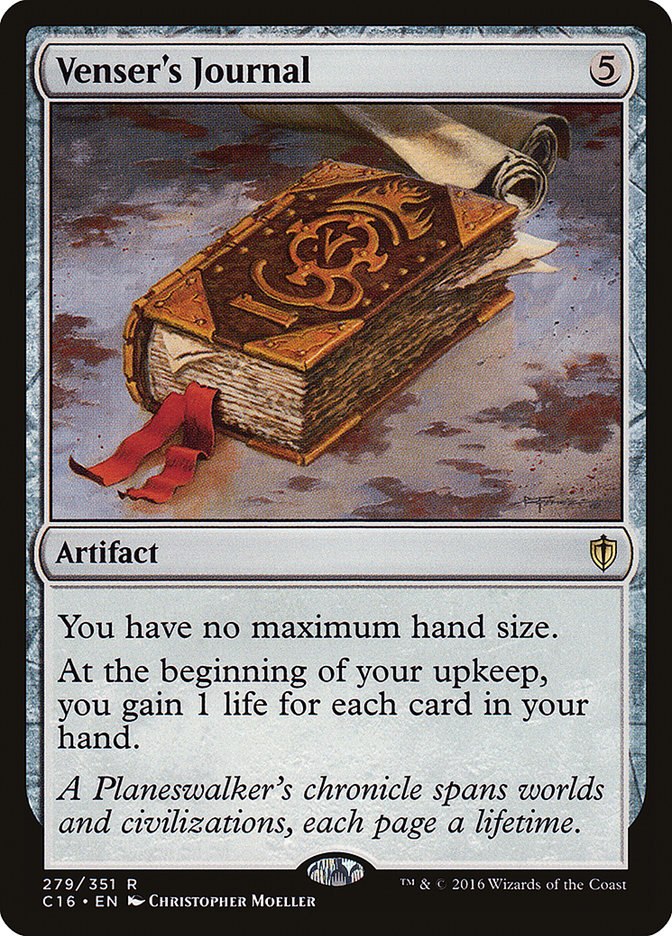 Venser's Journal [Order 2016] 