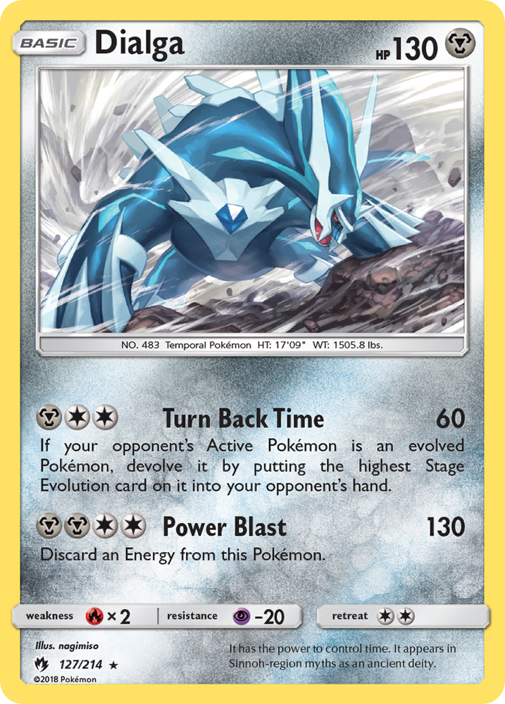 Dialga (127/214) [Sun &amp; Moon: Lost Thunder] 