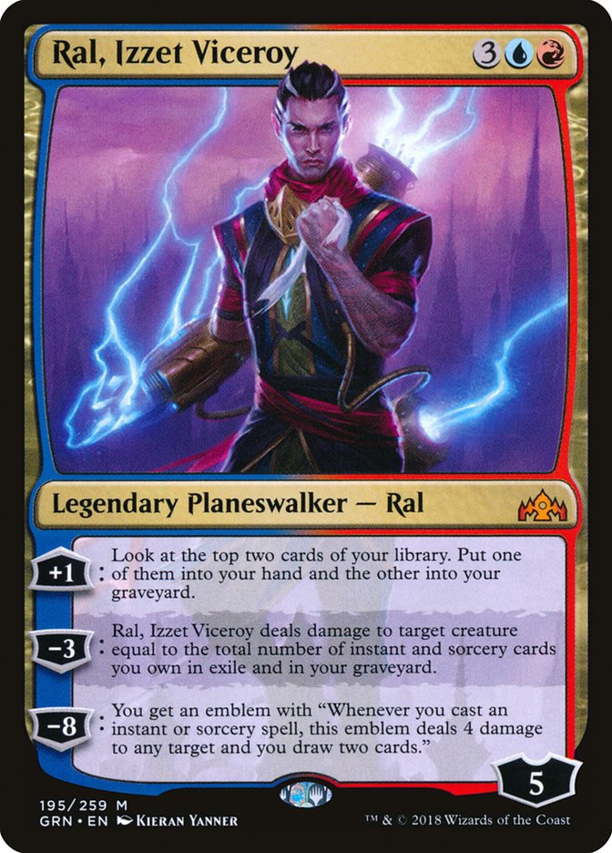 Ral, Izzet Viceroy [Guilds of Ravnica] 