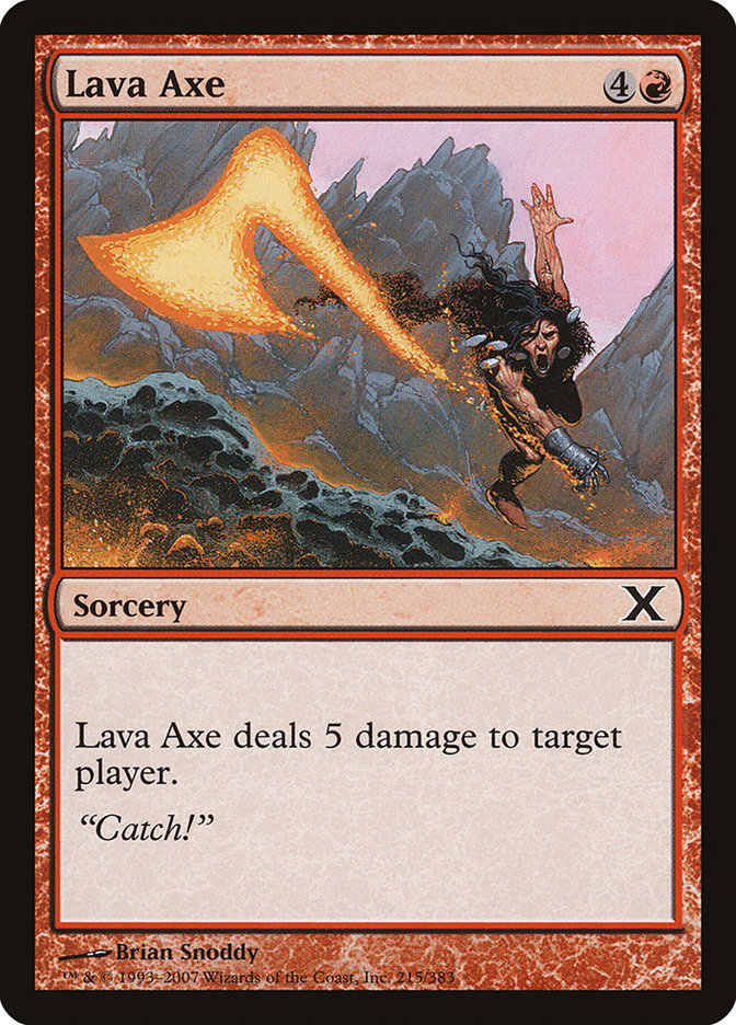 Lava Ax [Tenth Edition] 