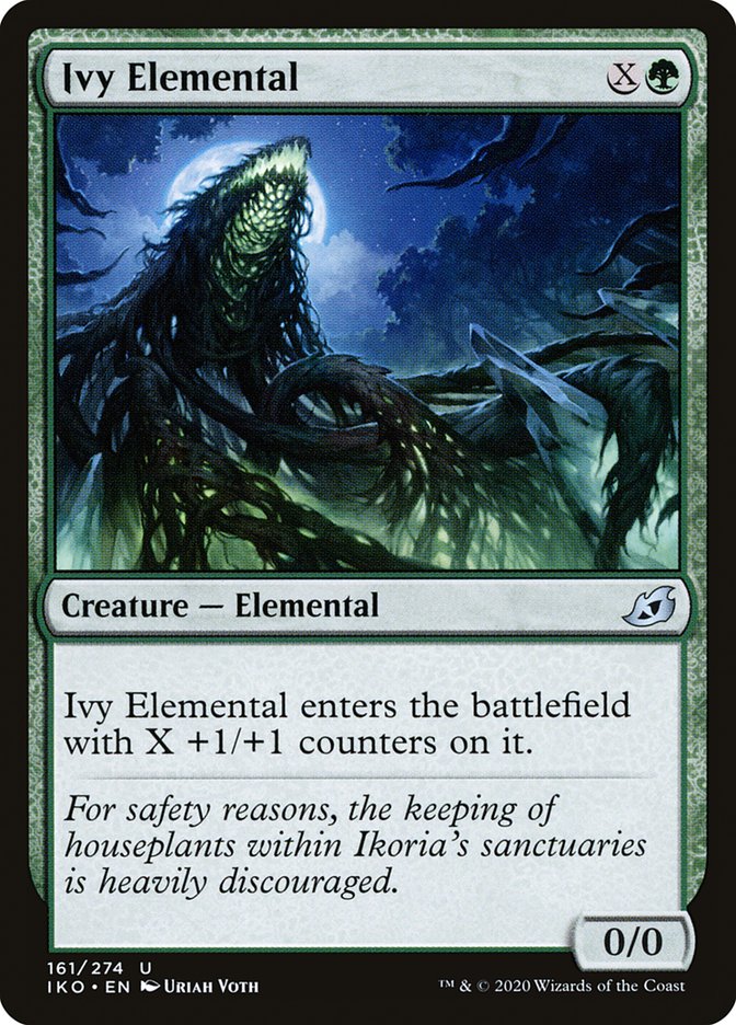 Ivy Elemental [Ikoria: Lair of Behemoths] 