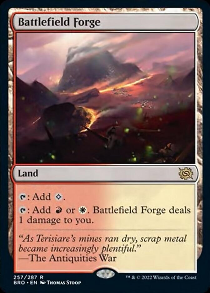 Battlefield Forge [The Brothers' War] 