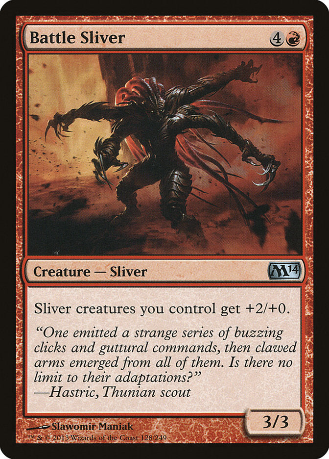 Battle Sliver [Magic 2014] 