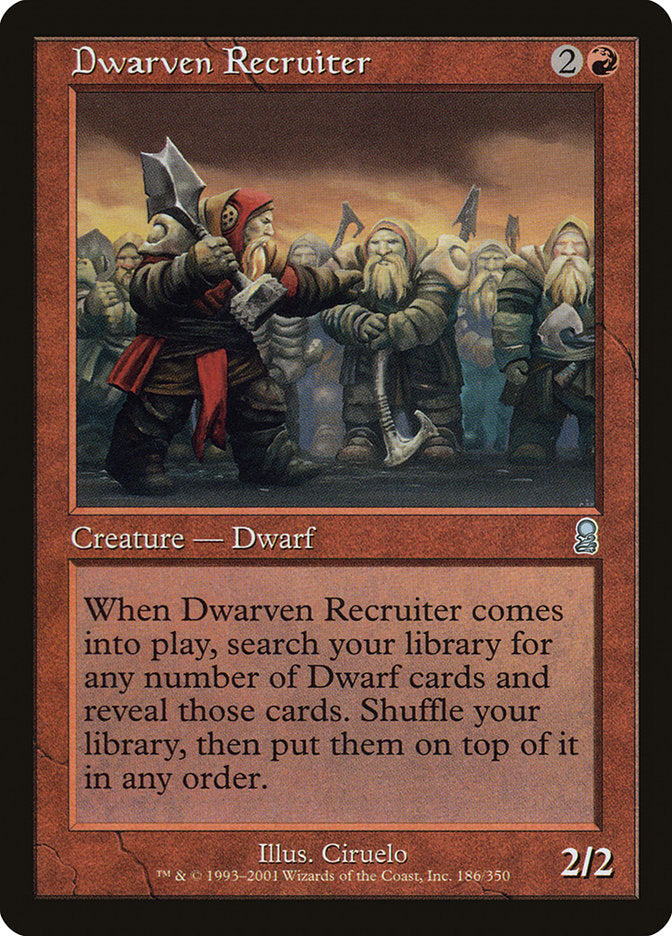 Dwarven Recruiter [Odyssey] 