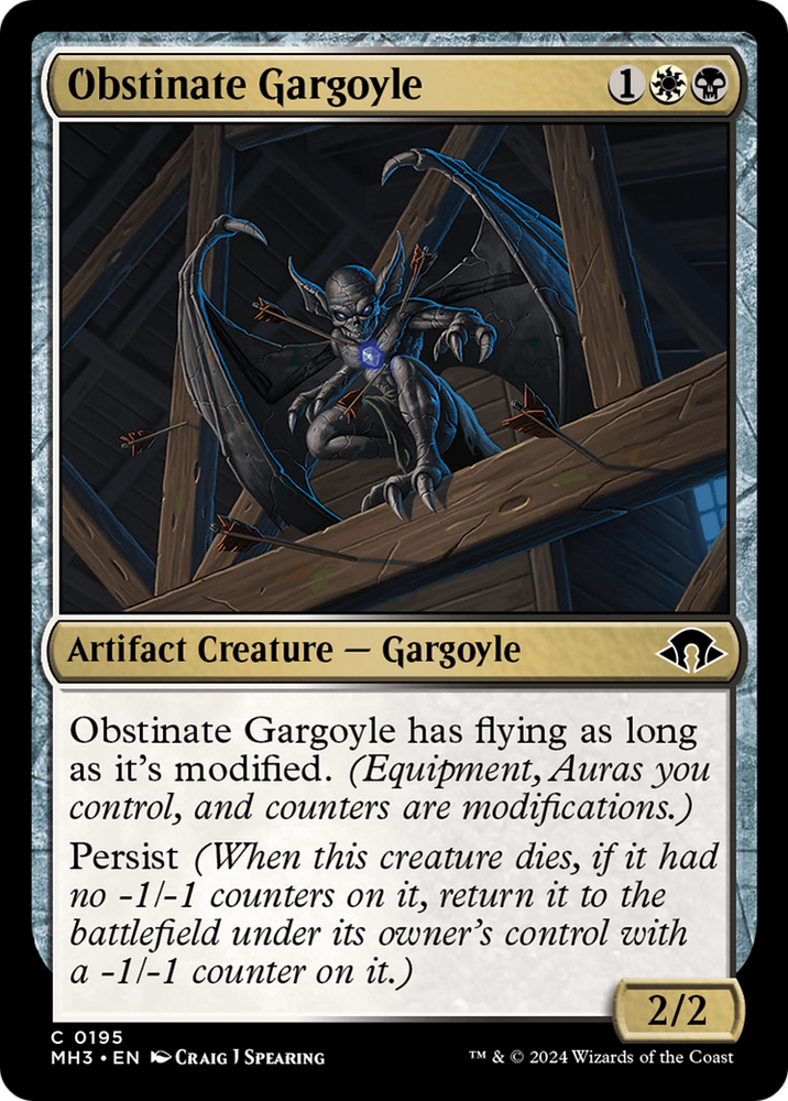 Obstinate Gargoyle [Modern Horizons 3] 