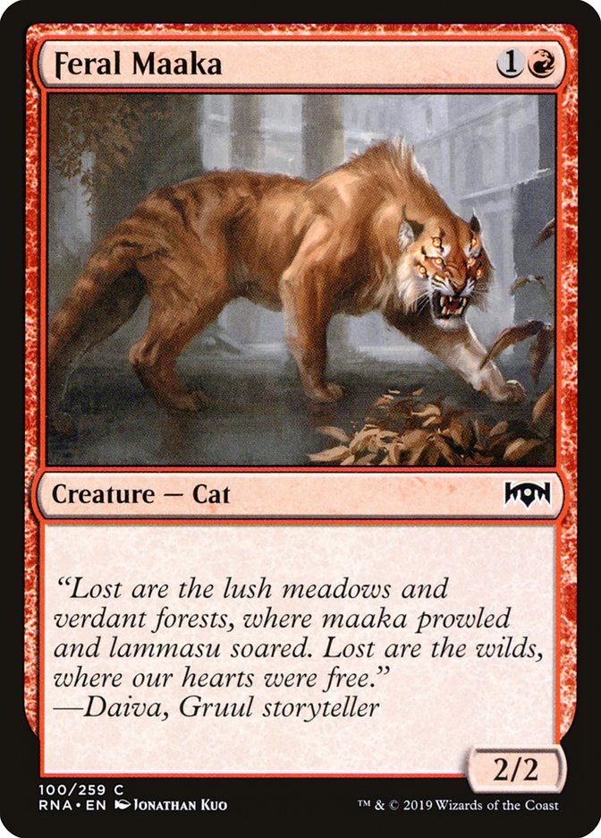 Feral Maaka [Ravnica Allegiance]