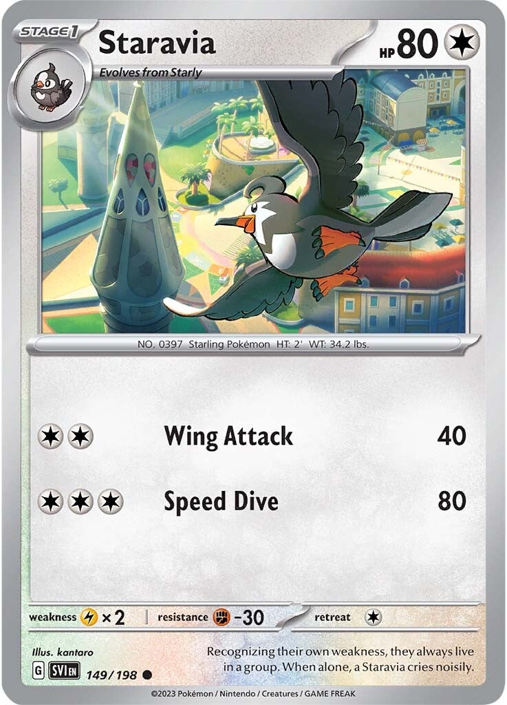 Staravia (149/198) [Scarlet & Violet: Base Set] 