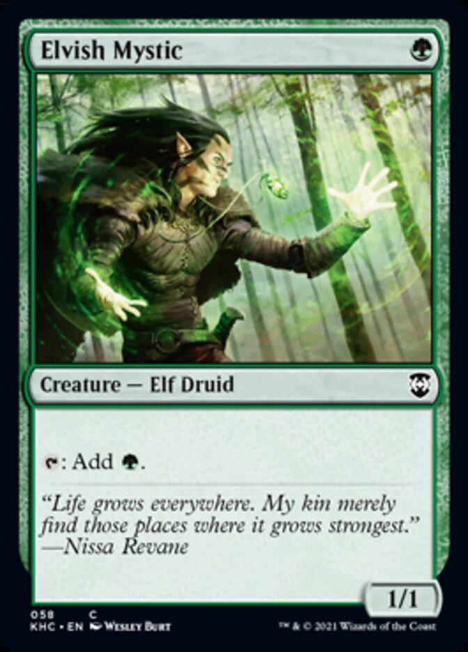 Elvish Mystic [Kaldheim Commander] 