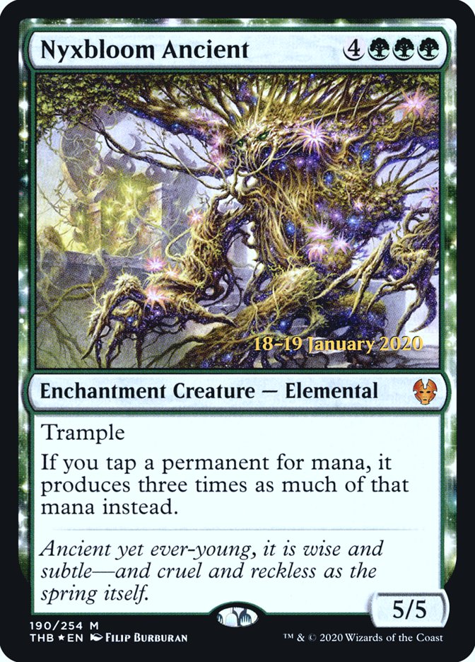 Nyxbloom Ancient [Theros Beyond Death Prerelease Promos] 