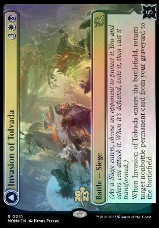 Invasion of Tolvada // The Broken Sky [March of the Machine Prerelease Promos] 