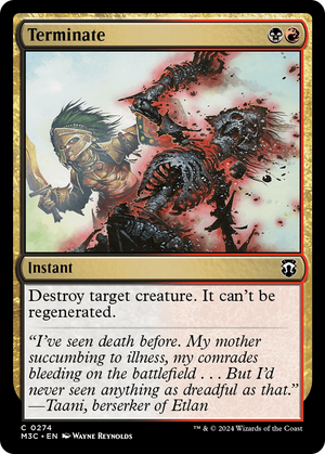 Terminate [Modern Horizons 3 Commander] 
