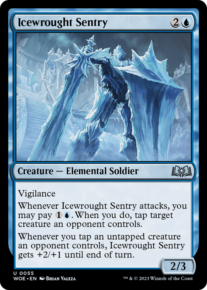 Icewrought Sentry [Wilds of Eldraine] 