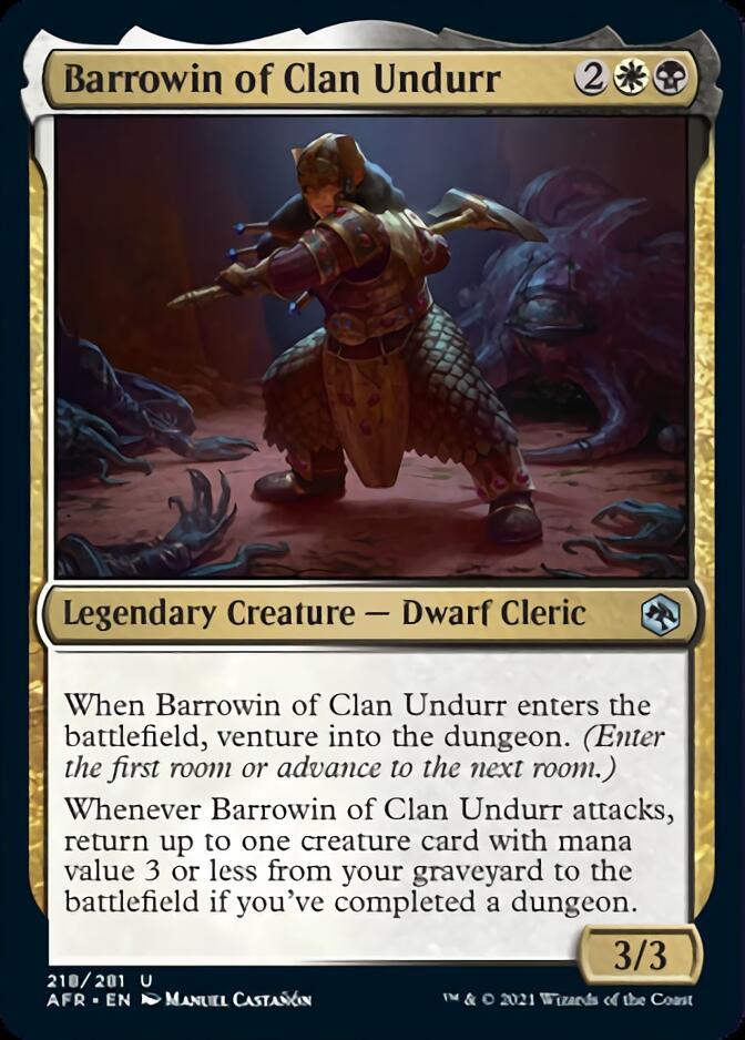 Barrowin of Clan Undurr [Dungeons &amp; Dragons: Adventures in the Forgotten Realms] 