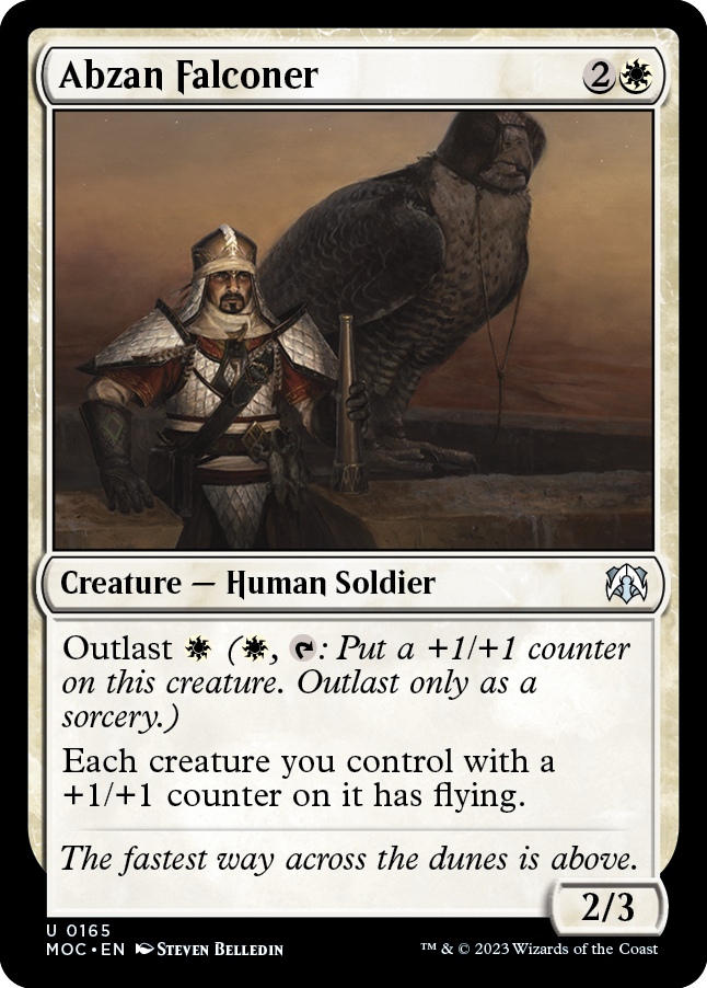 Abzan Falconer [March of the Machine Commander] 