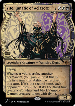 Vito, Fanatic of Aclazotz (Showcase) [The Lost Caverns of Ixalan] 