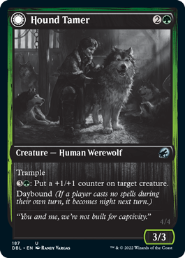 Hound Tamer // Untamed Pup [Innistrad: Double Feature] 