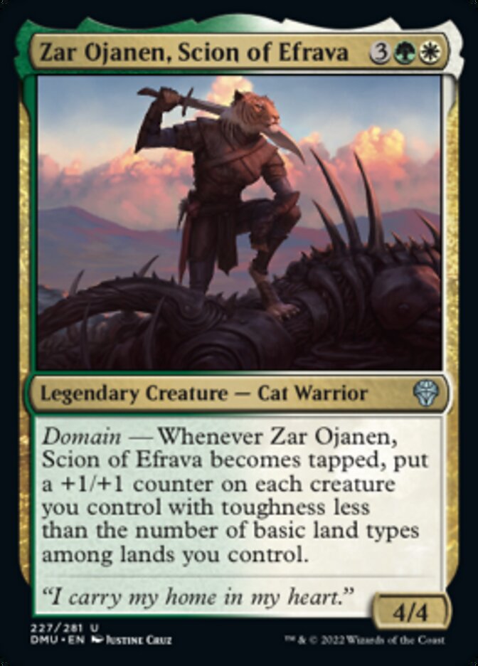 Zar Ojanen, Scion of Efrava [Dominaria United] 