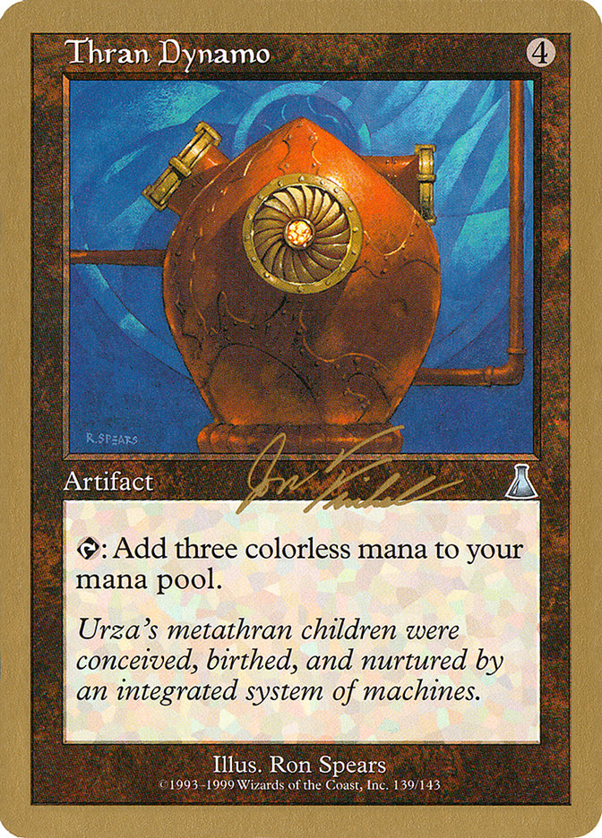 Thran Dynamo (Jon Finkel) [World Championship Decks 2000] 