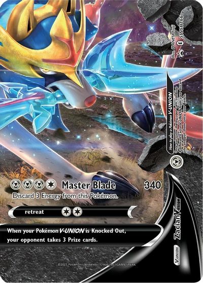 Zacian V-Union (SWSH166) [Sword &amp; Shield: Black Star Promos] 