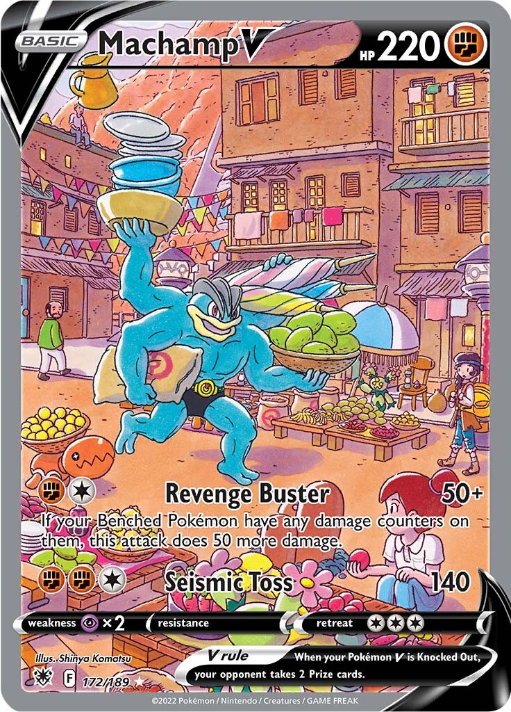 Machamp V (172/189) [Sword & Shield: Astral Radiance] 