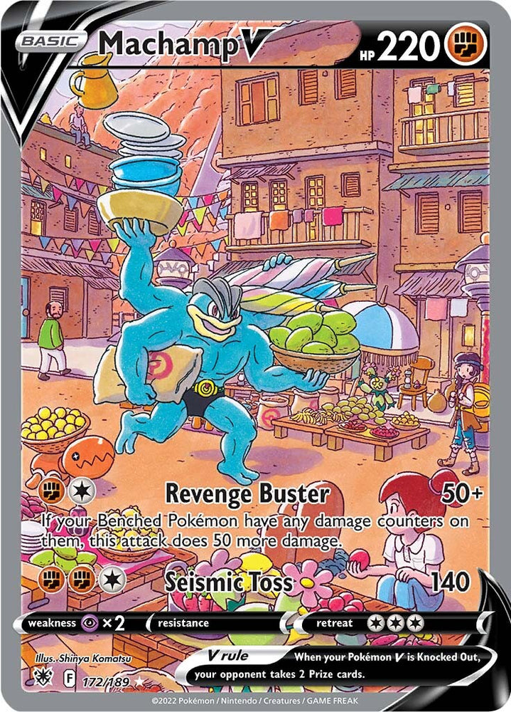 Machamp V (172/189) [Sword &amp; Shield: Astral Radiance] 