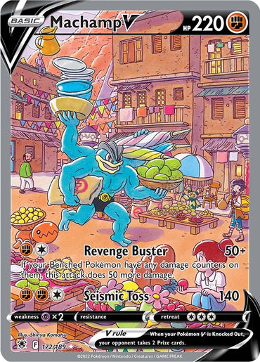 Machamp V (172/189) [Sword &amp; Shield: Astral Radiance] 