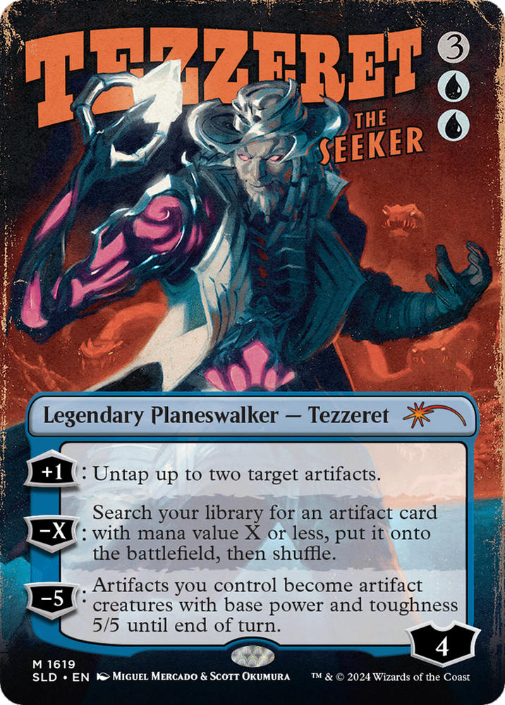 Tezzeret the Seeker (1619) [Secret Lair Drop Series] 