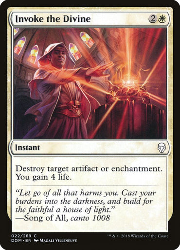 Invoke the Divine [Dominaria] 