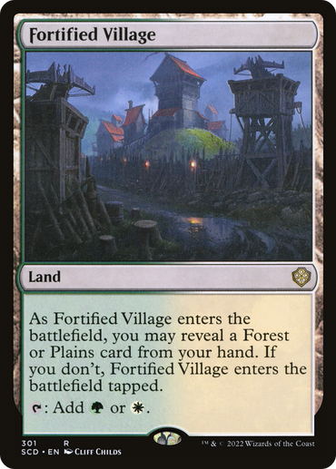 Fortified Village [Starter Commander Decks] 