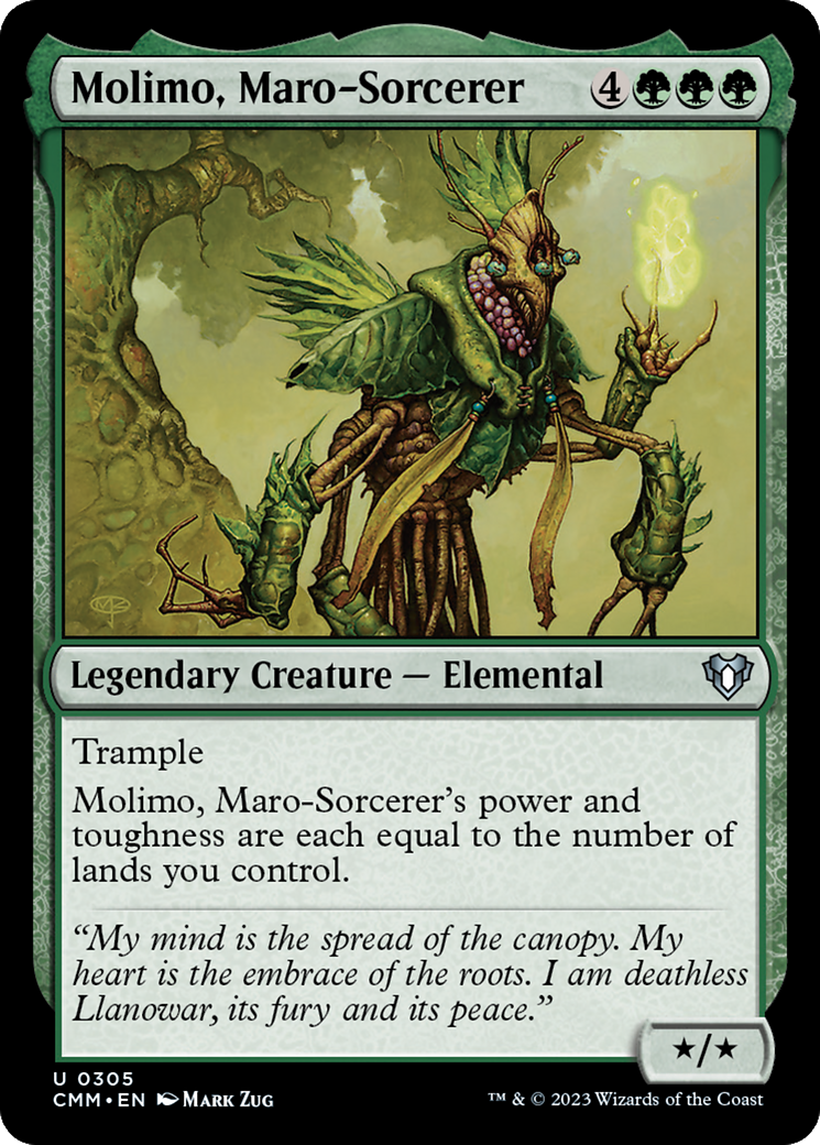 Molimo, Maro-Sorcerer [Commander Masters] 