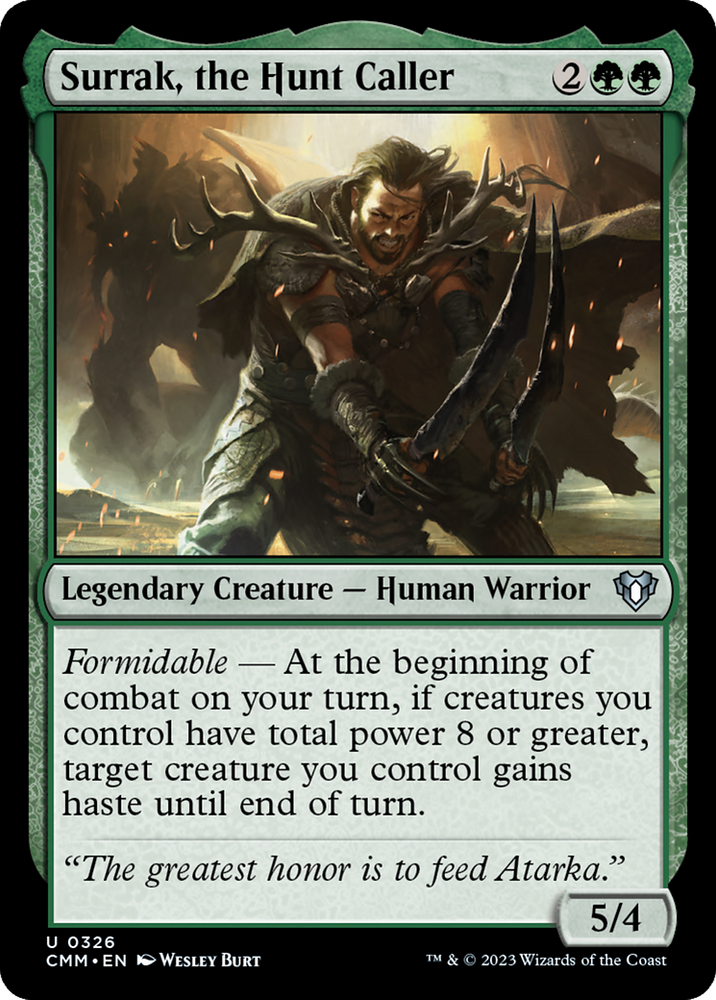 Surrak, the Hunt Caller [Commander Masters] 