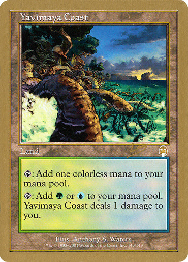 Yavimaya Coast (Raphael Levy) [World Championship Decks 2002]