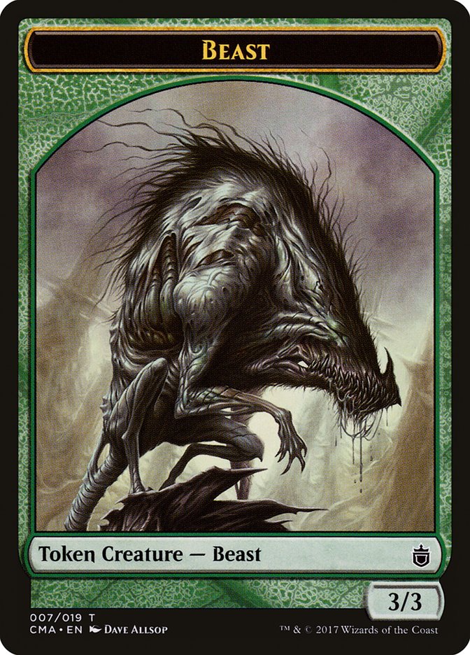 Beast Token (007/019) [Order Anthology Tokens] 