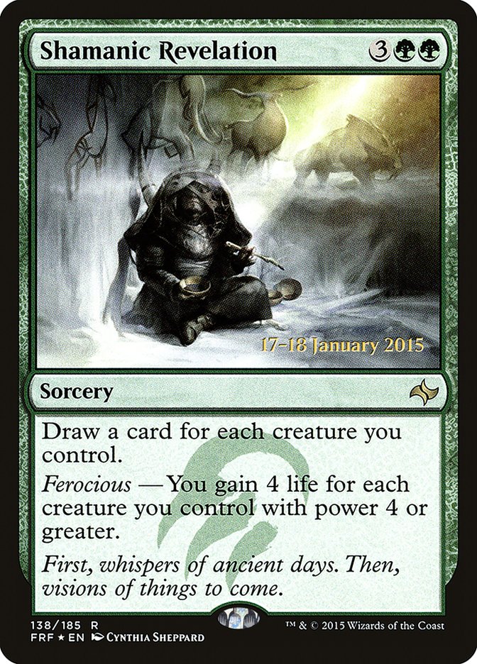 Shamanic Revelation [Fate Reforged Prerelease Promos] 