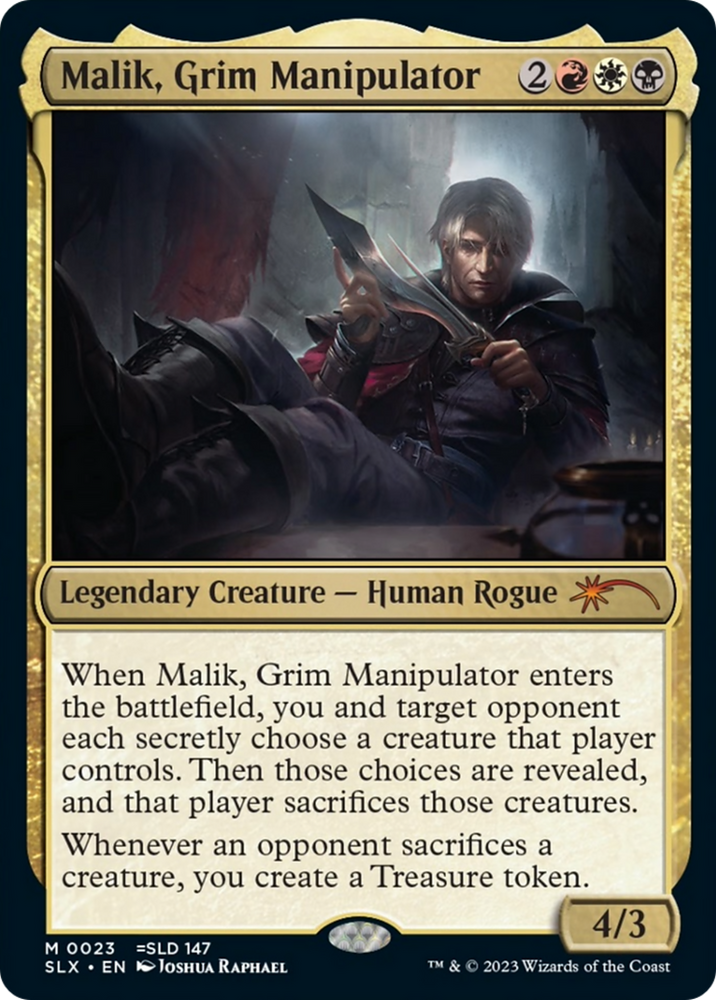 Malik, Grim Manipulator [Secret Lair: Universes Within] 