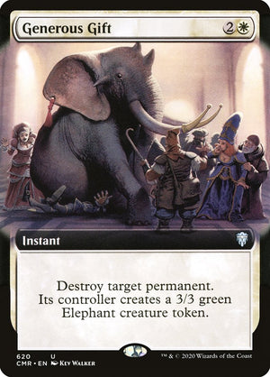 Generous Gift (Extended Art) [Commander Legends] 