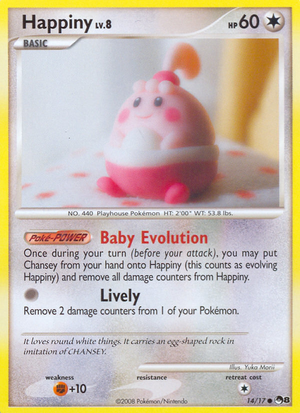 Happiny (14/17) [POP Series 8] 