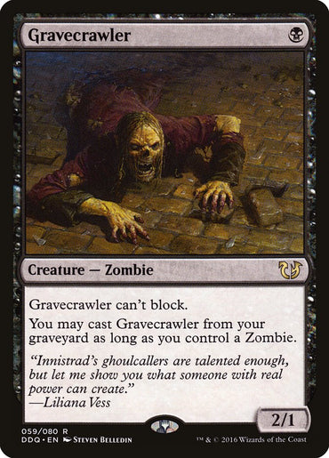 Gravecrawler [Duel Decks: Blessed vs. Cursed] 