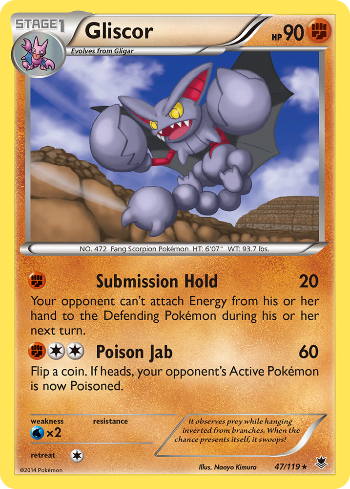 Gliscor (47/119) [XY: Phantom Forces] 