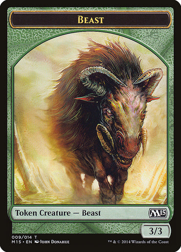 Beast Token (009/014) [Magic 2015 Tokens] 