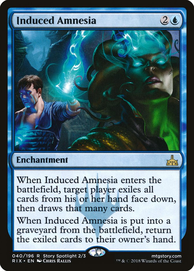 Induced Amnesia [Rivals of Ixalan] 