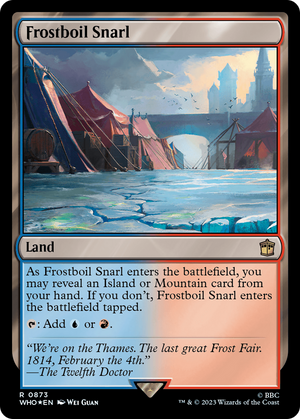 Frostboil Snarl (Surge Foil) [Doctor Who] 